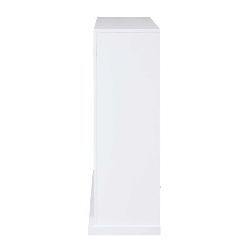 Lirrington Stainless Steel Touch Screen Electric Fireplace