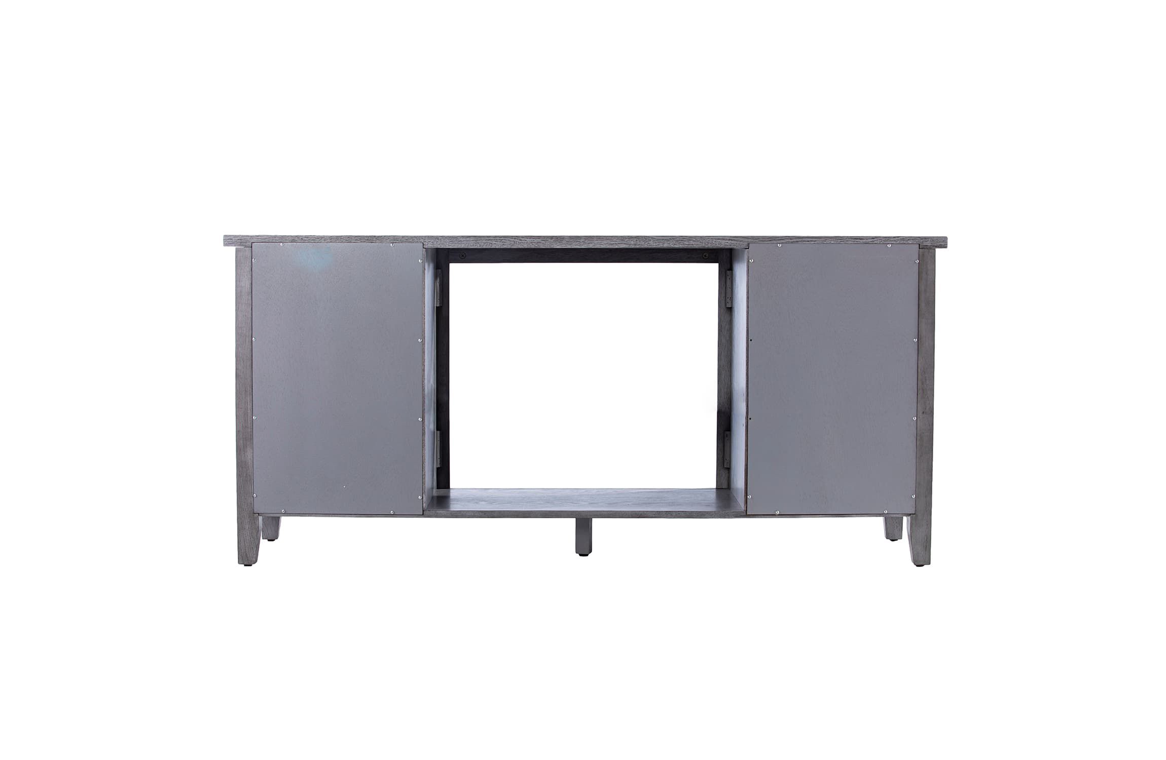 Edderton Touch Screen Electric Fireplace w/ Media Storage