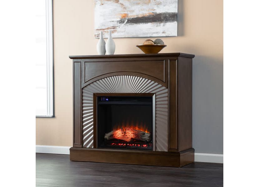 Billingsdon Freestanding Touch Screen Electric Fireplace