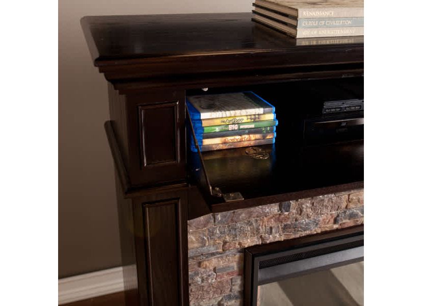 Grantham Convertible Touch Screen Electric Fireplace