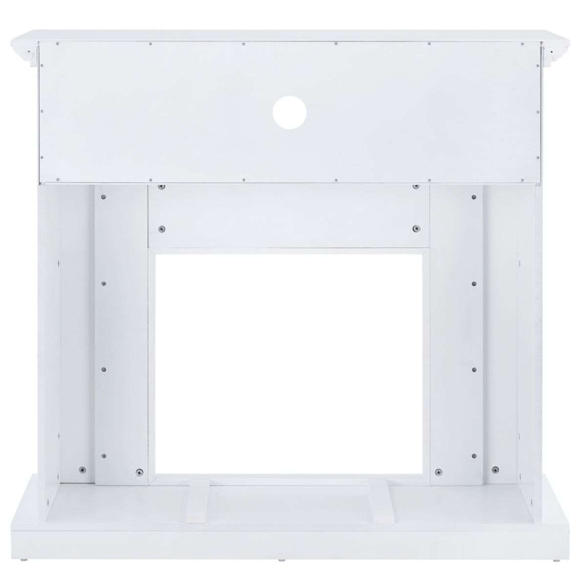 Nobleman Tiled Touch Screen Electric Media Fireplace