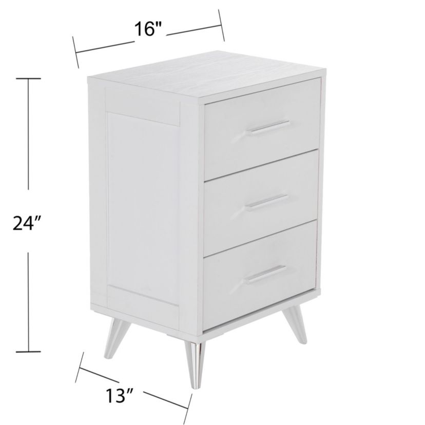 Owen Midcentury Modern Storage Nightstand
