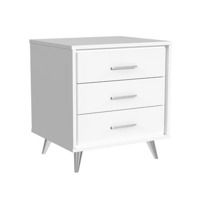 SEI Furniture Oren Nightstand with Drawers