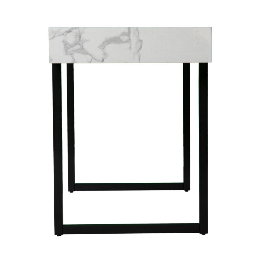 Rangley Modern Faux Marble Desk