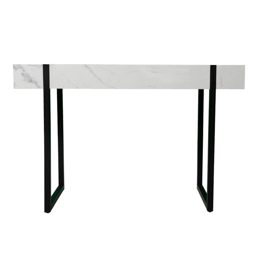 Rangley Modern Faux Marble Desk