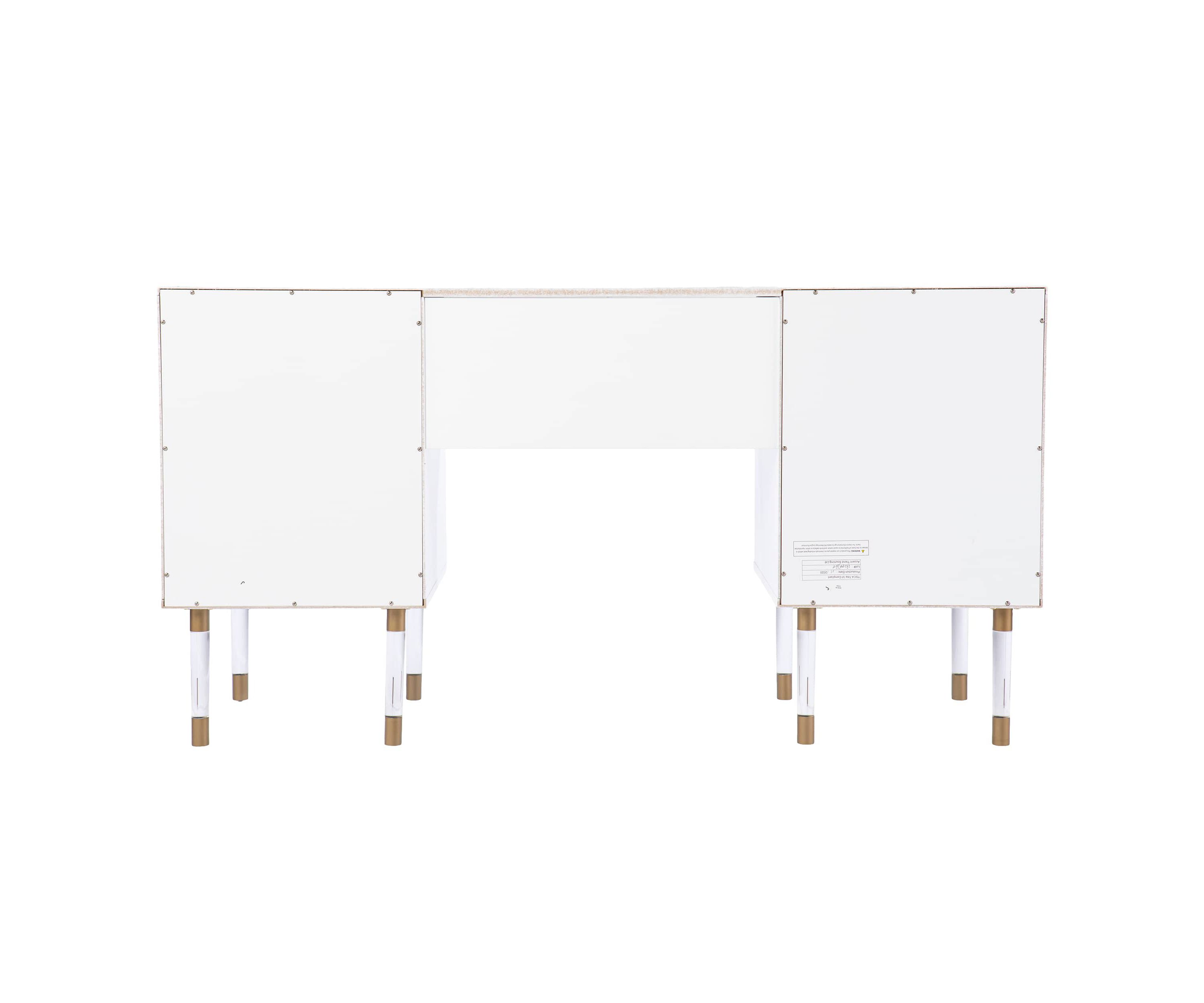 Holly & Martin Helston White Writing Desk
