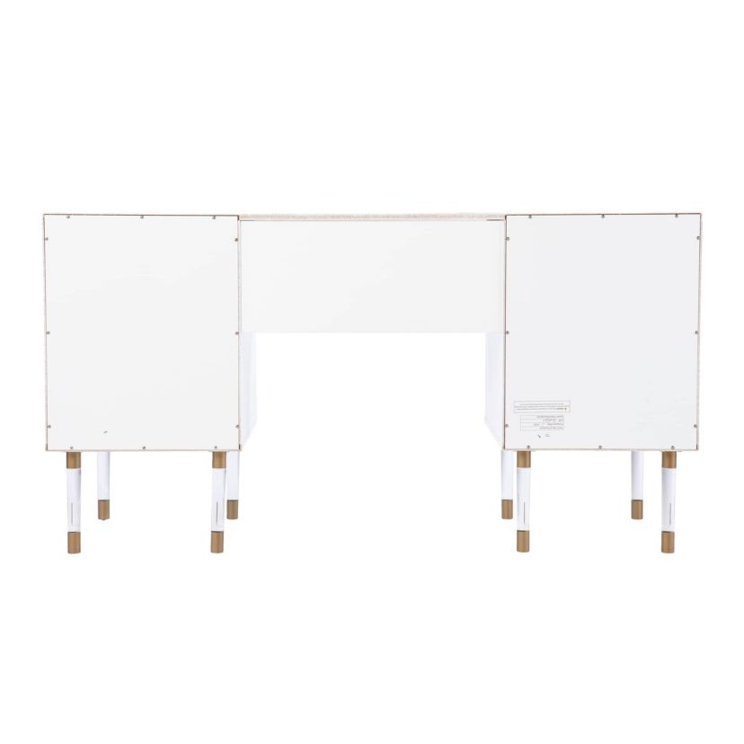 Holly & Martin Helston White Writing Desk