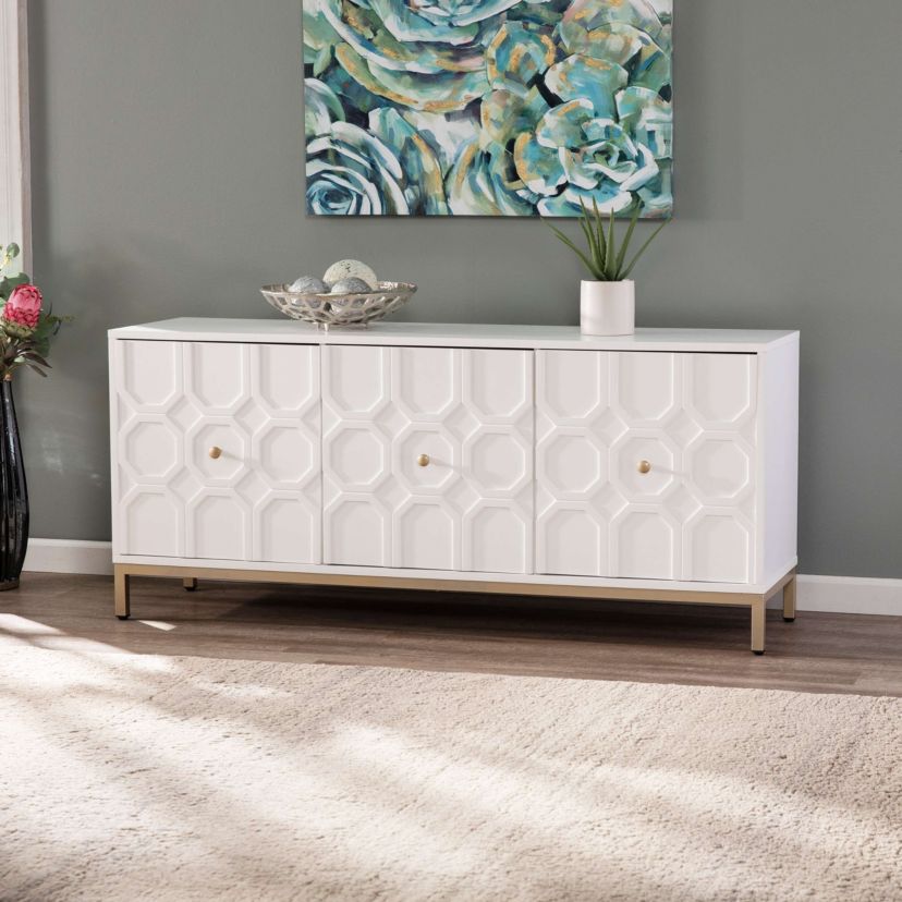 Gramdlynn Three-Door Accent Cabinet