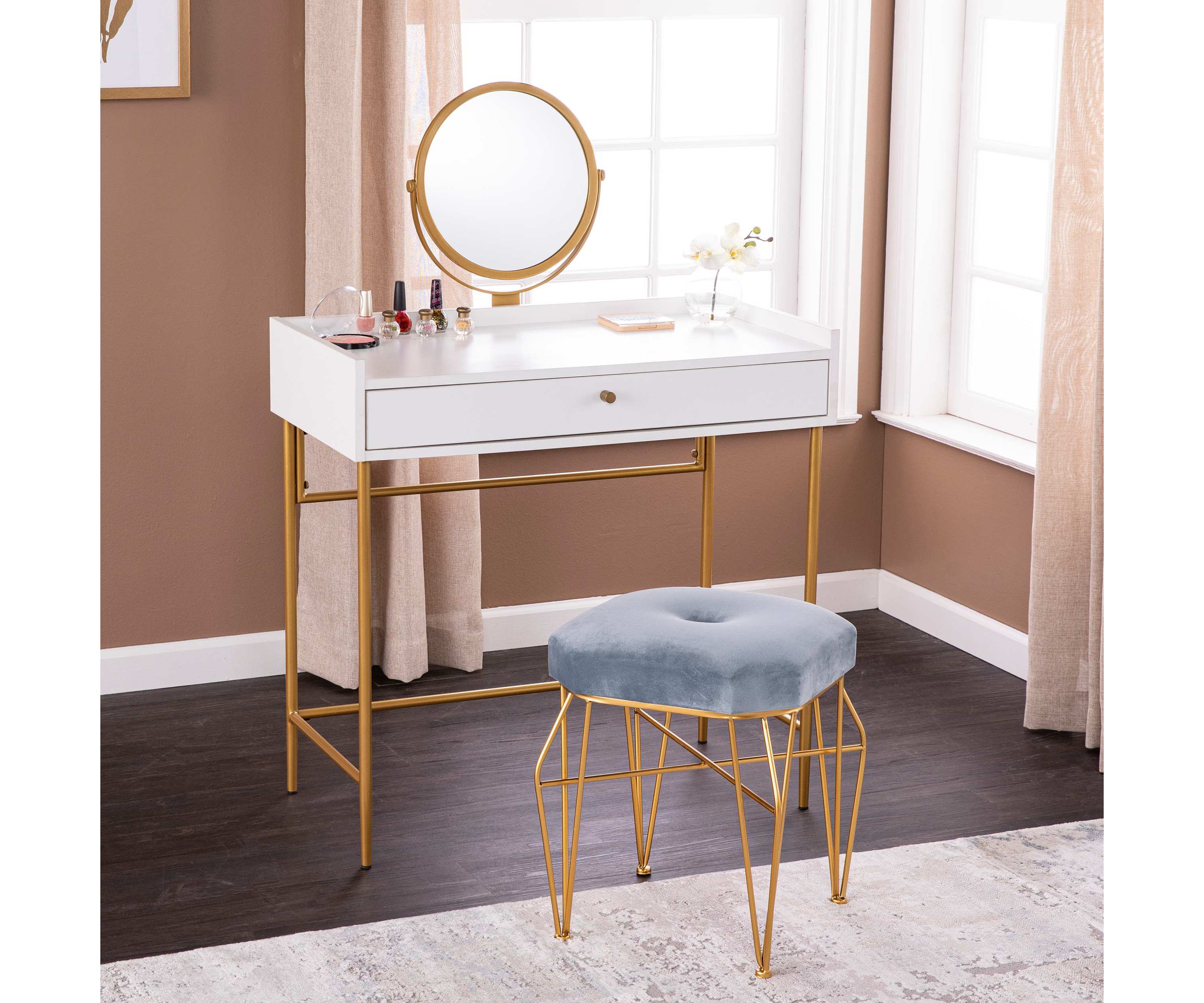 Derald Vanity Table w/ Mirror