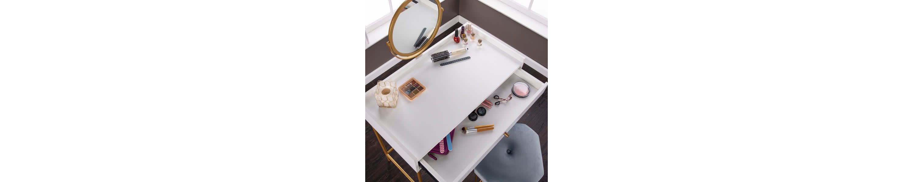 Derald Vanity Table w/ Mirror