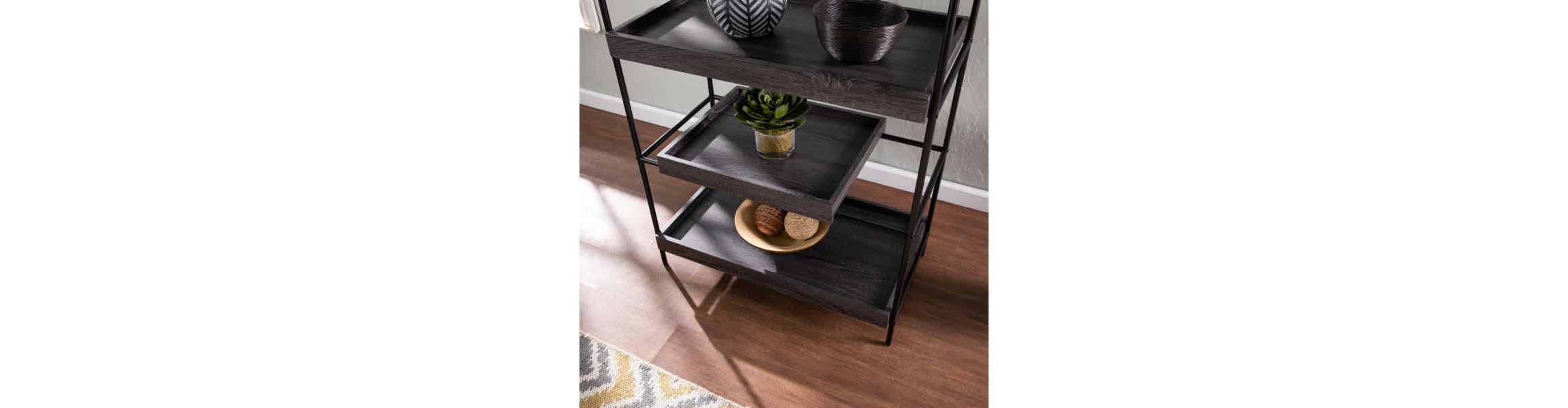 Deckenly Sliding Shelf Etagere