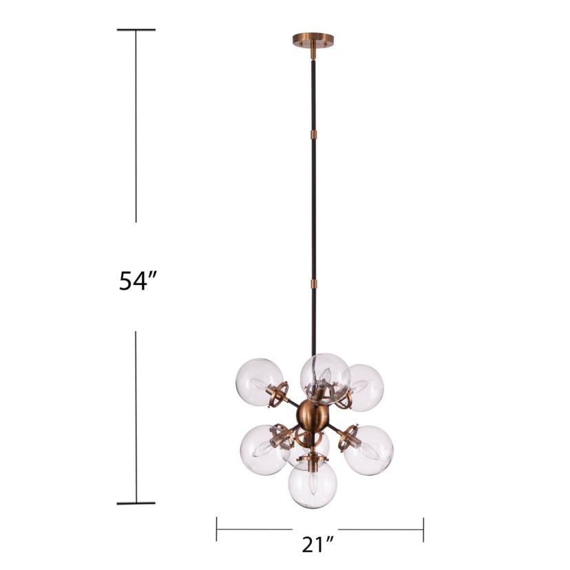 Holly & Martin Boltonly Contemporary 7-Light Pendant Lamp