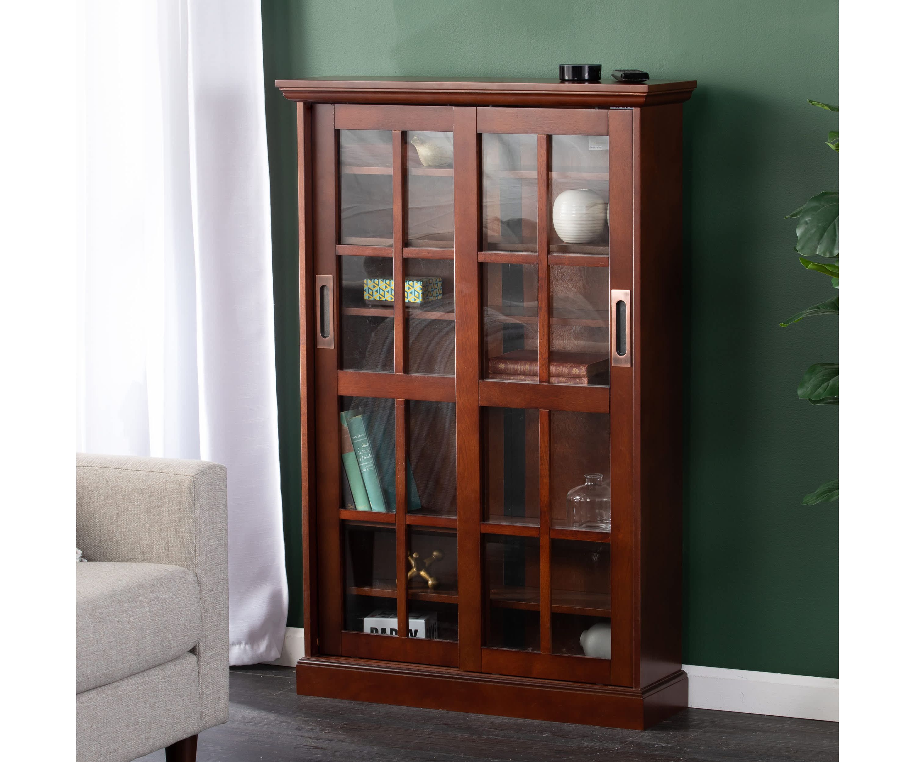 Media Cabinet w/ Sliding Doors