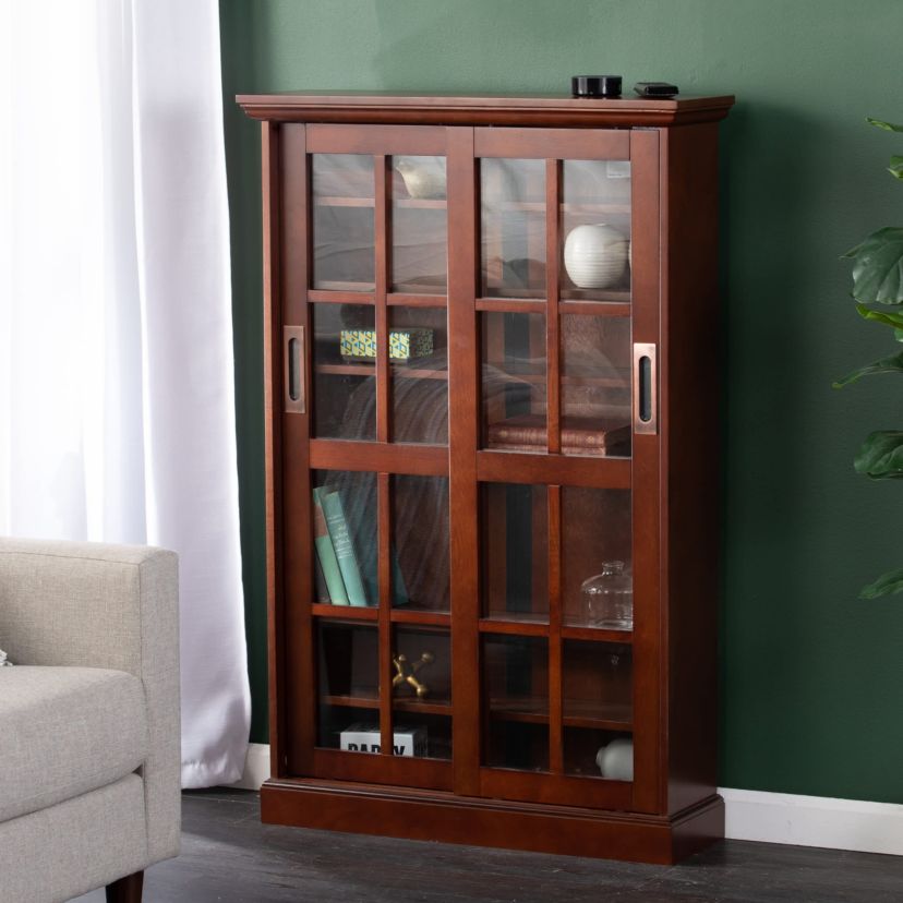 Media Cabinet w/ Sliding Doors