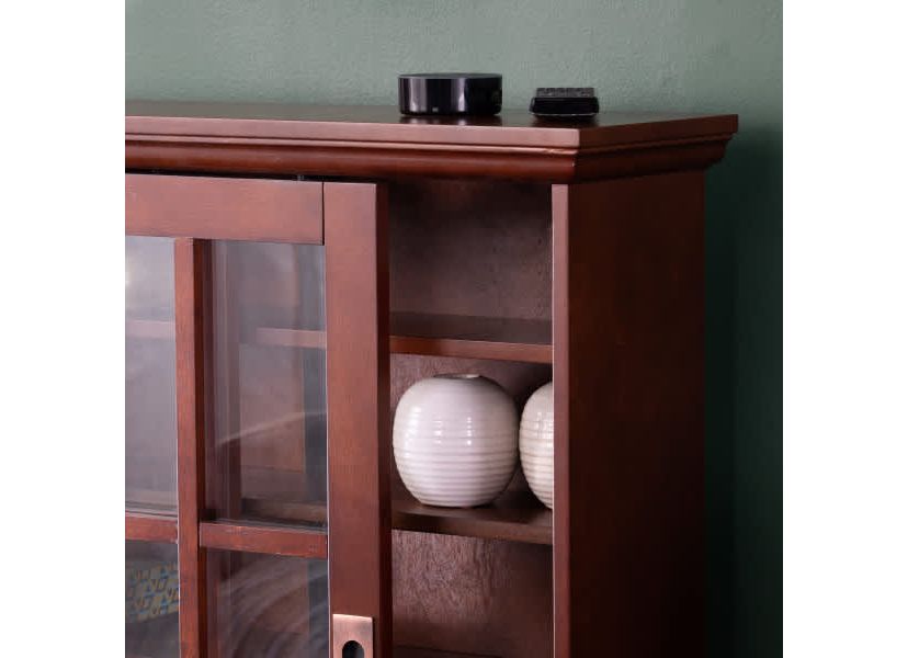 Media Cabinet w/ Sliding Doors