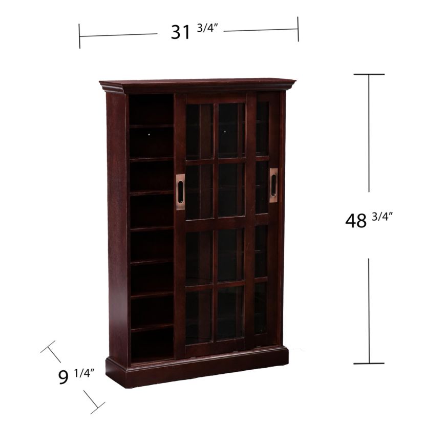 Media Cabinet w/ Sliding Doors