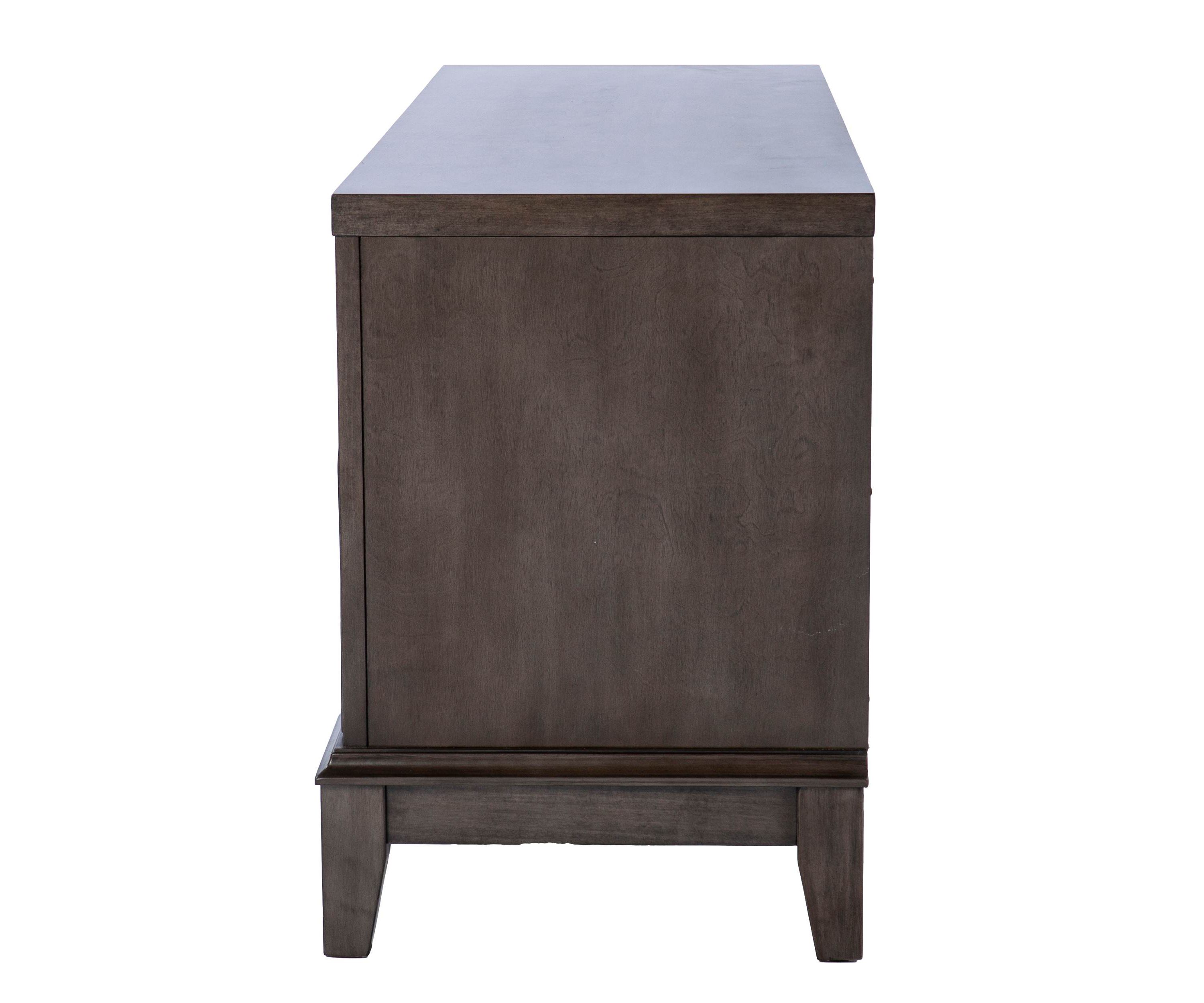 Wallaston Mirrored Media Cabinet
