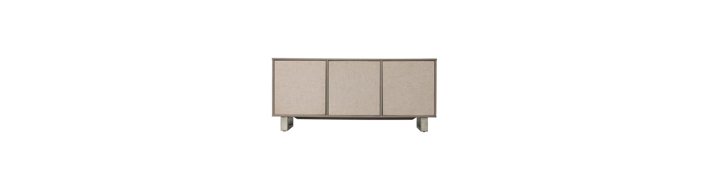 Abston 3-Door Media Console