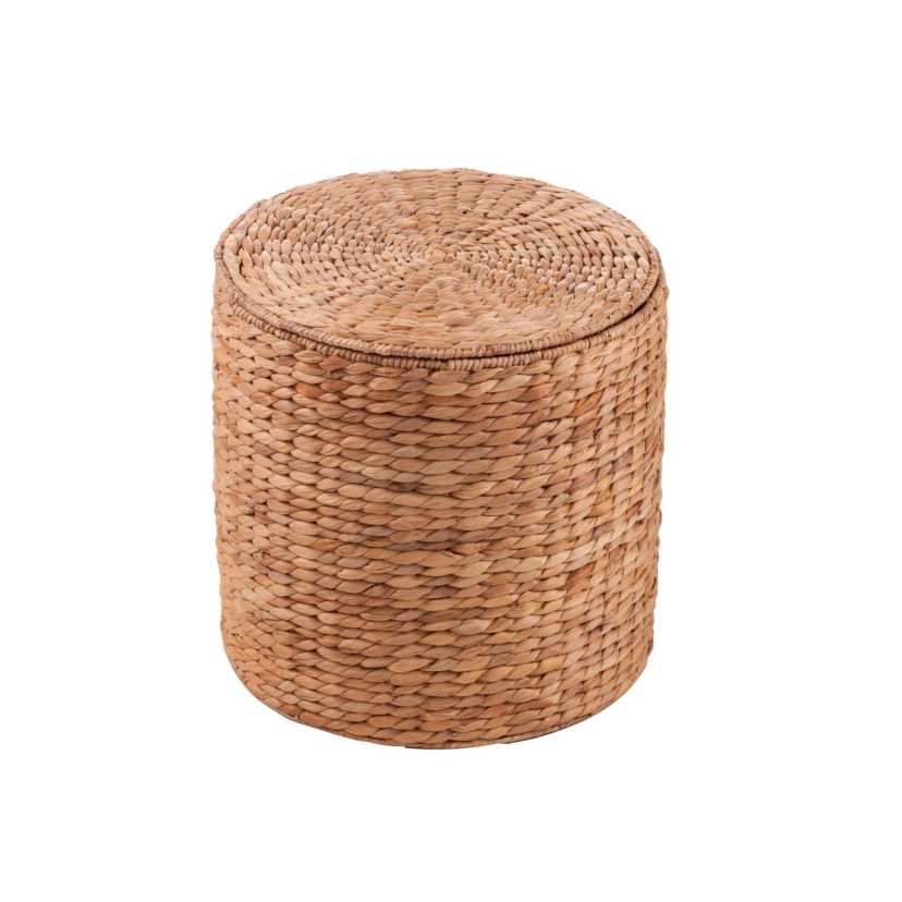 Satalia Round Water Hyacinth Storage Tables – 2 Piece Set