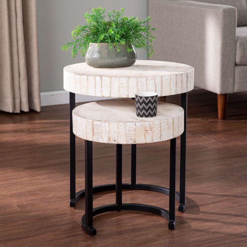 Kennerly Nesting Side Tables – 2 Piece Set