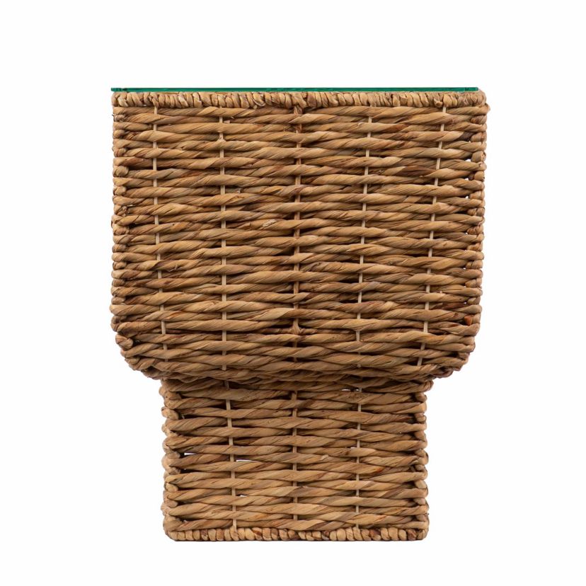 Pallston Water Hyacinth Accent Table