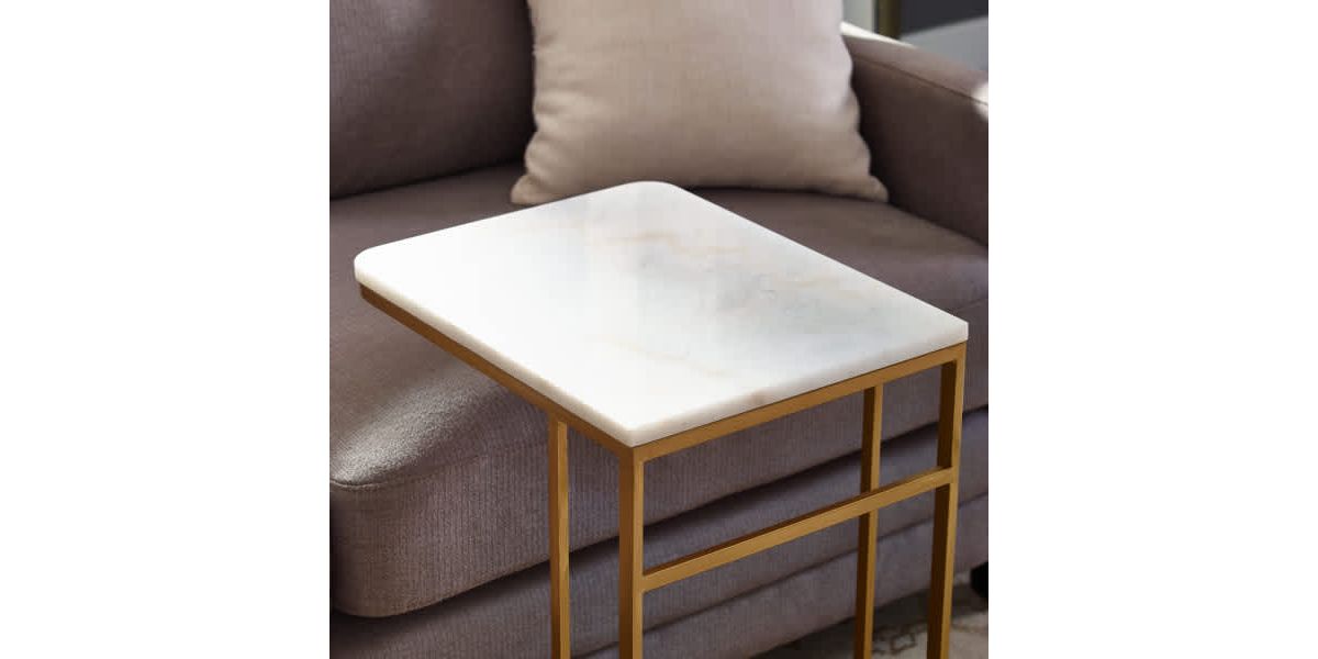 Fallon Marble C-Table