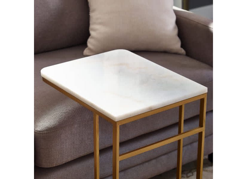 Fallon Marble C-Table