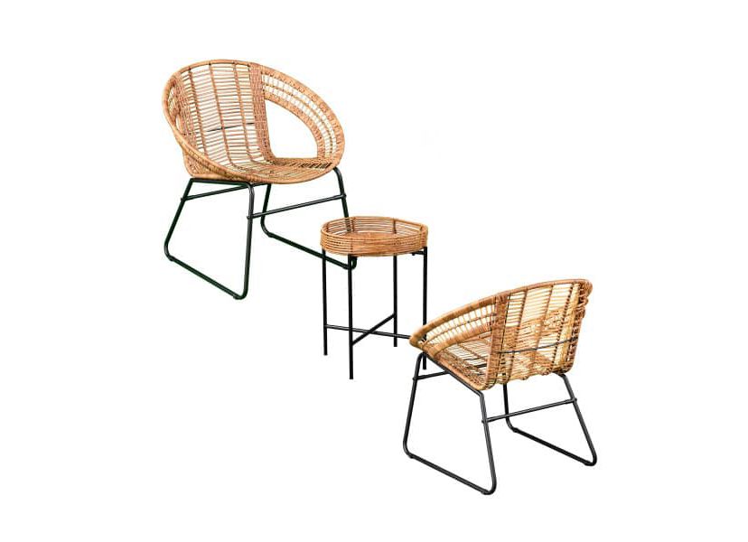 Alandhra Indoor/Outdoor 3 Piece Bistro Set