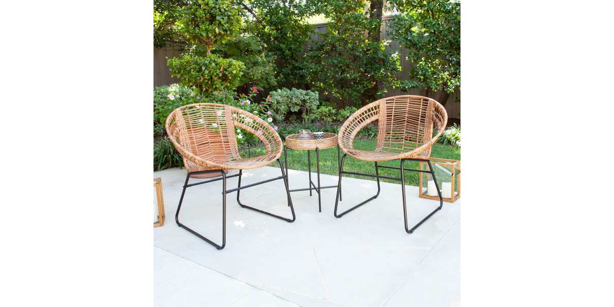 Alandhra Indoor/Outdoor 3 Piece Bistro Set