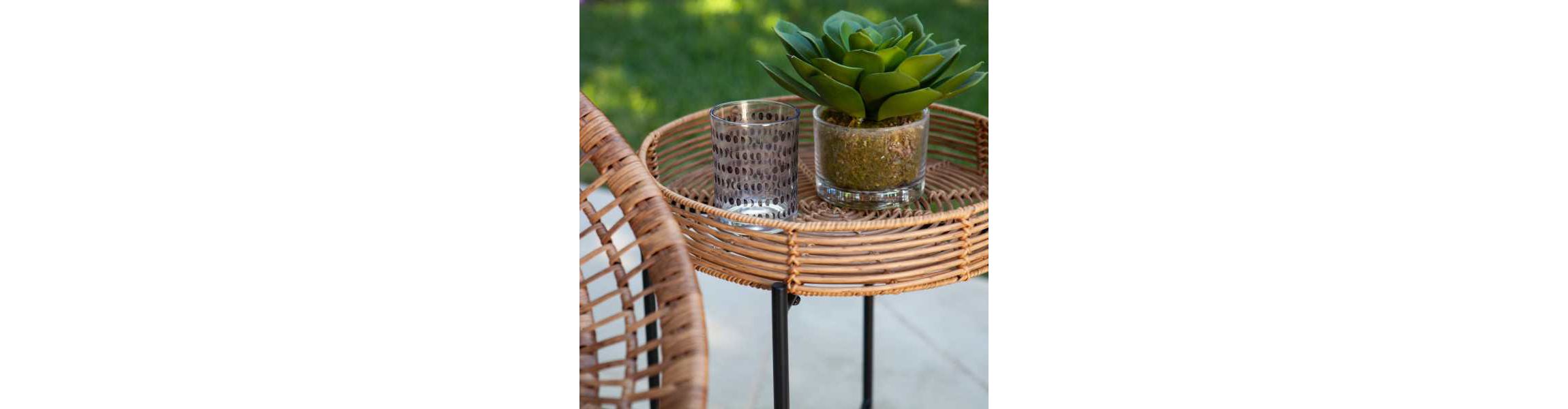 Alandhra Indoor/Outdoor 3 Piece Bistro Set