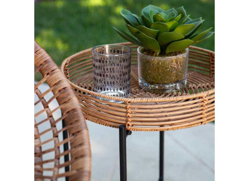 Alandhra Indoor/Outdoor 3 Piece Bistro Set