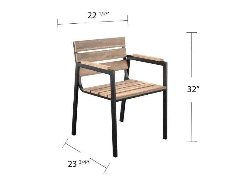 Standlake Outdoor Dining Set – 5 Piece Set