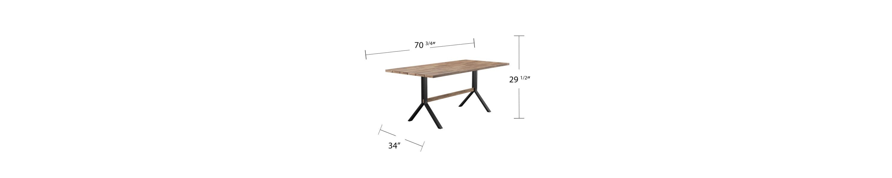 Standlake Outdoor Dining Set – 5 Piece Set