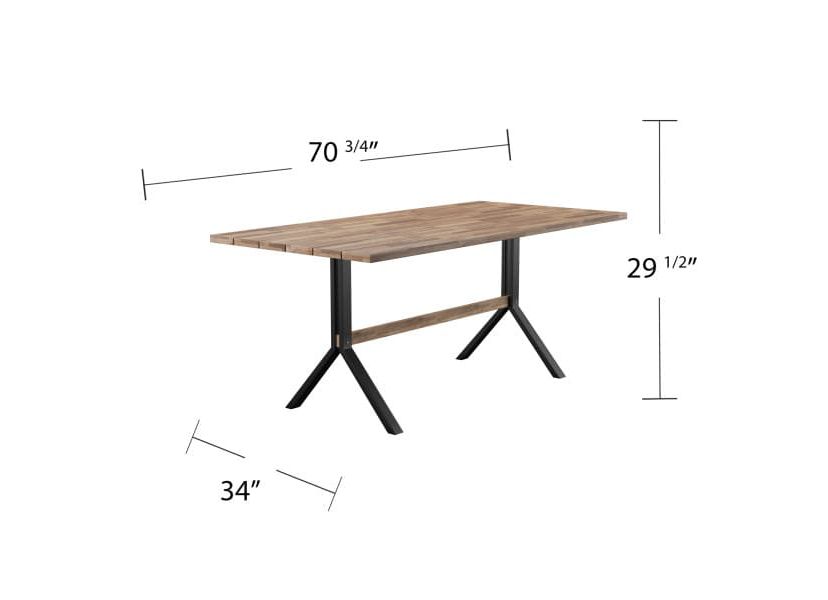 Standlake Outdoor Dining Set – 5 Piece Set