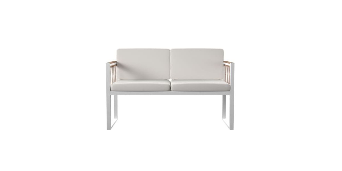 Wallmond Cushioned Outdoor Loveseat/Settee