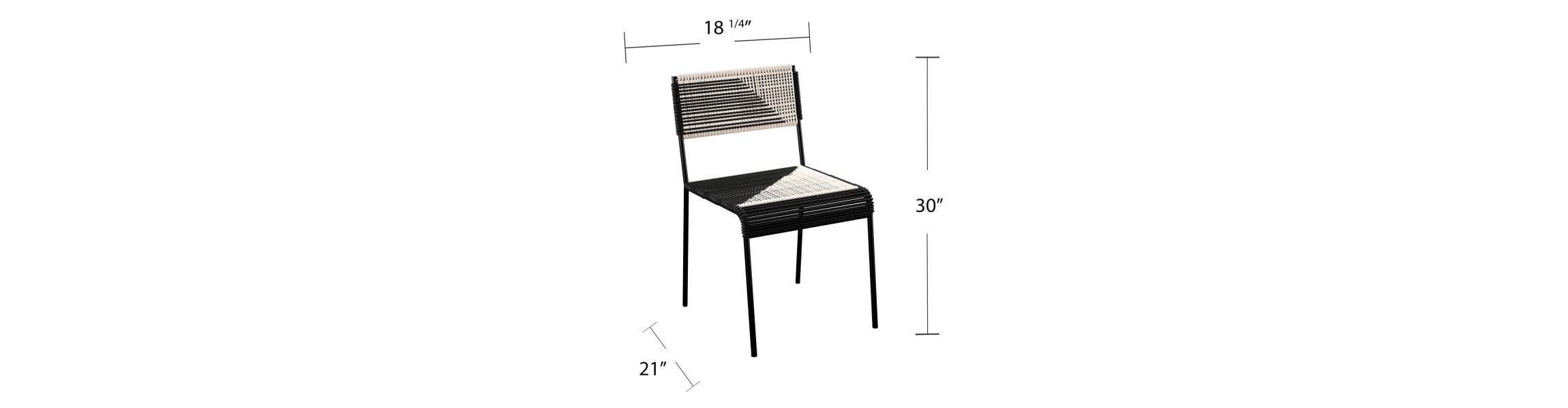 Watkindale Woven Outdoor Chairs – 2 Piece Set