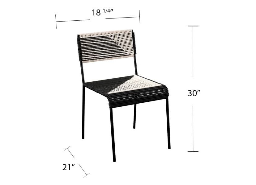Watkindale Woven Outdoor Chairs – 2 Piece Set