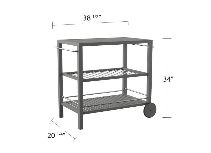 Bajarno Outdoor Bar Cart