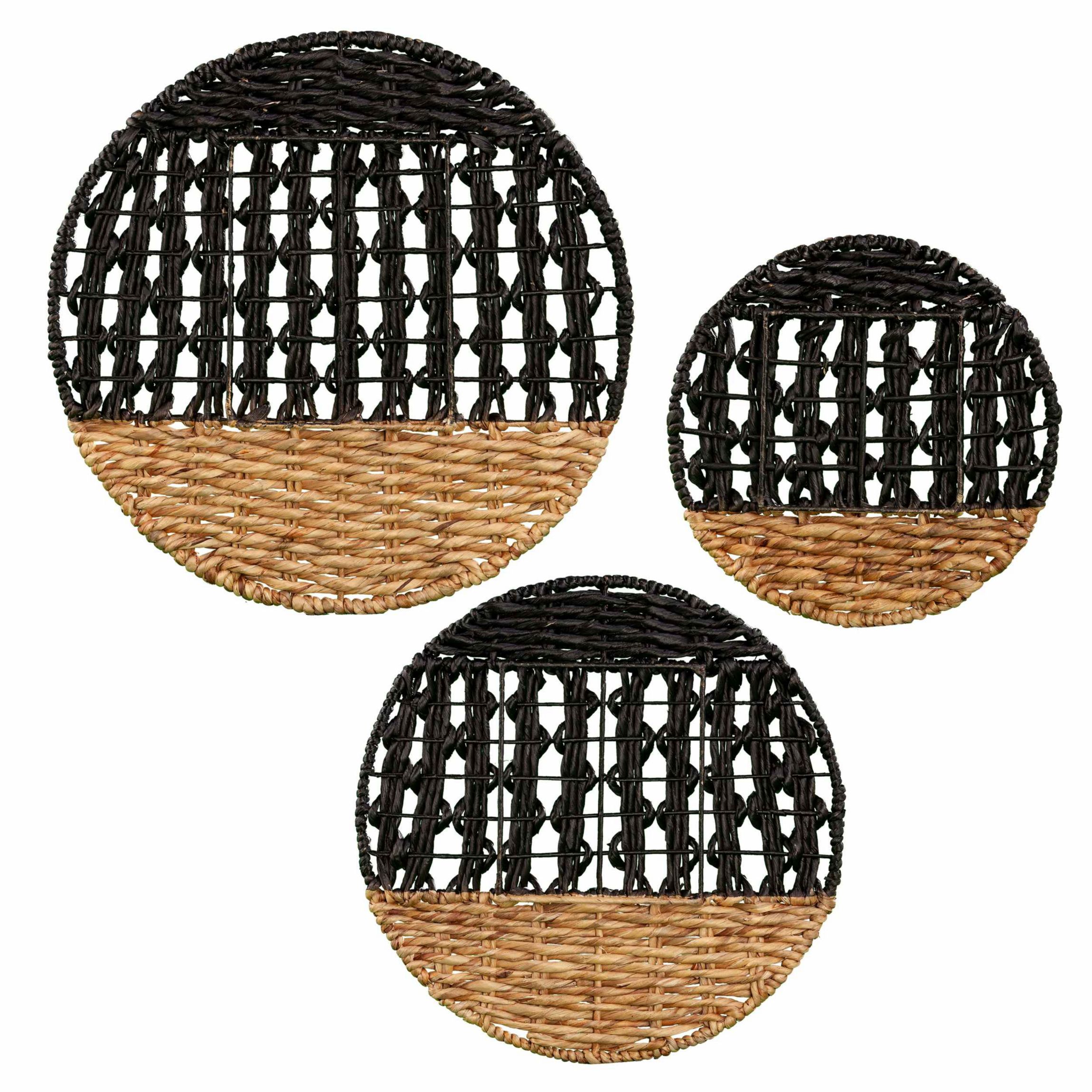 Mable Woven Wall Décor- 3 Piece Set