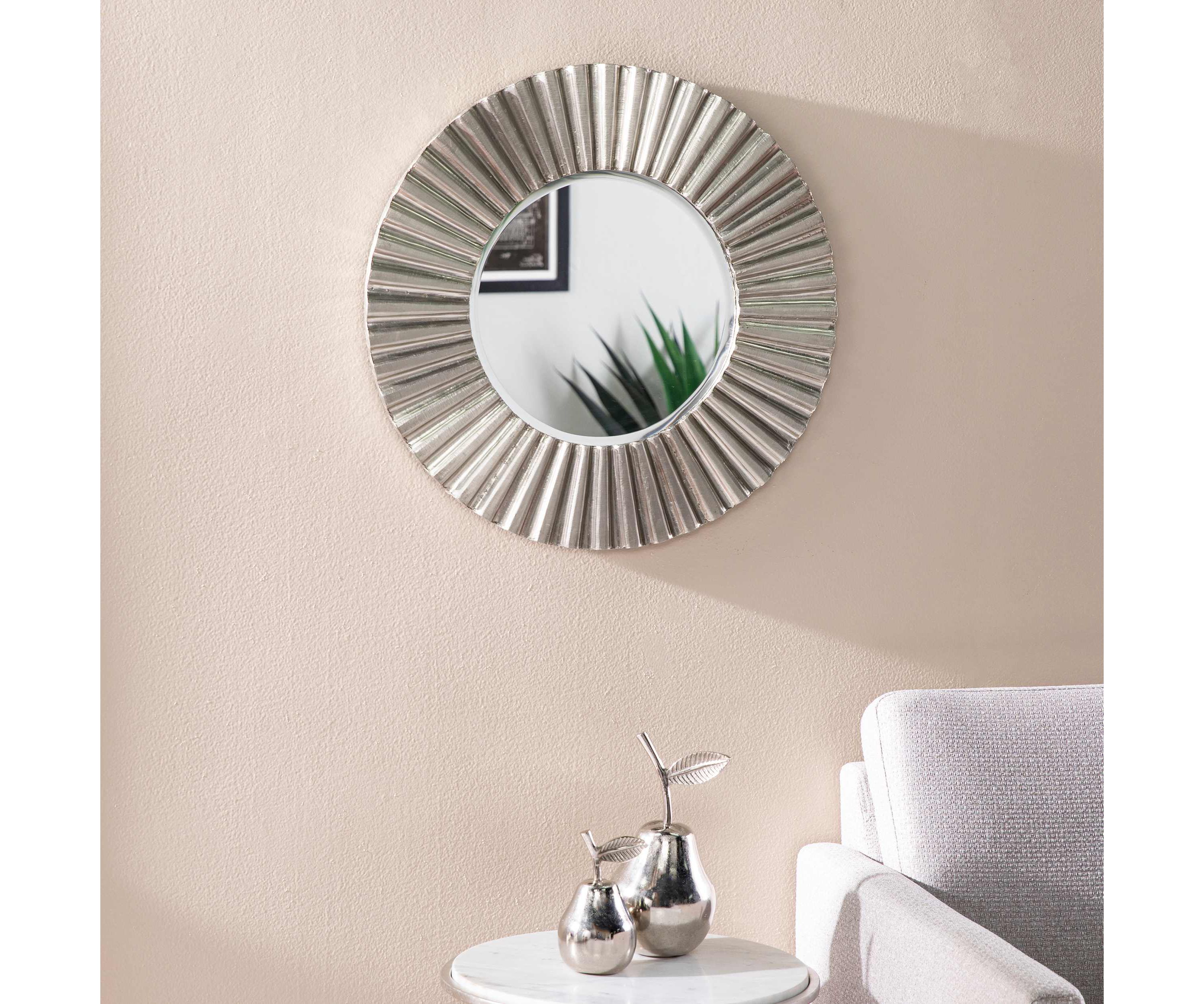 Hessmer Round Decorative Mirror