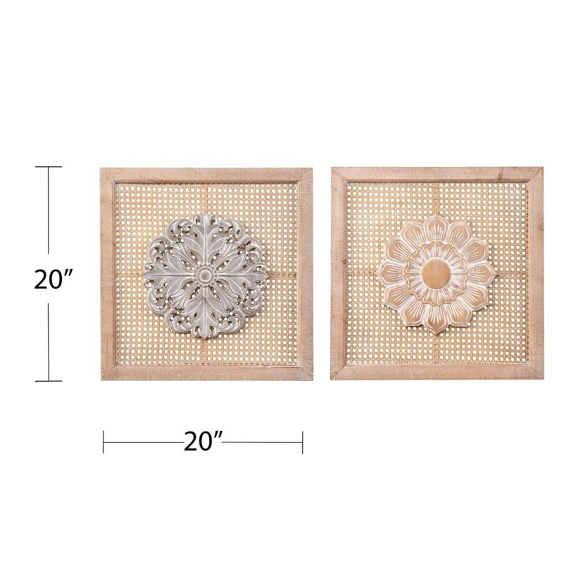 Lamsting Decorative Wall Panels – 2 Piece Set