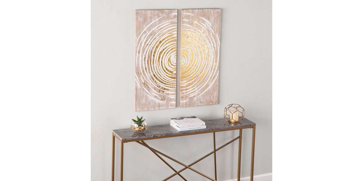 Acanthi Decorative Wall Panels – 2 Piece Set