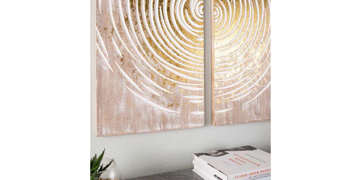 Acanthi Decorative Wall Panels – 2 Piece Set