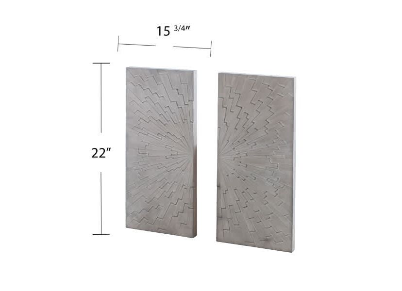 Arvistra Decorative Wall Panels – 2 Piece Set