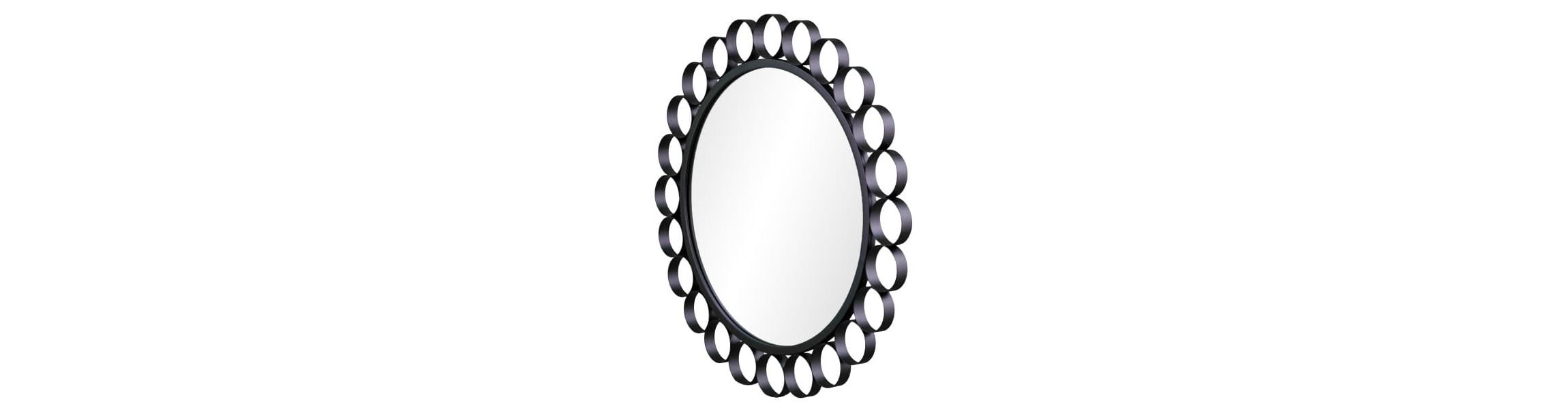 Abdella Round Decorative Mirror
