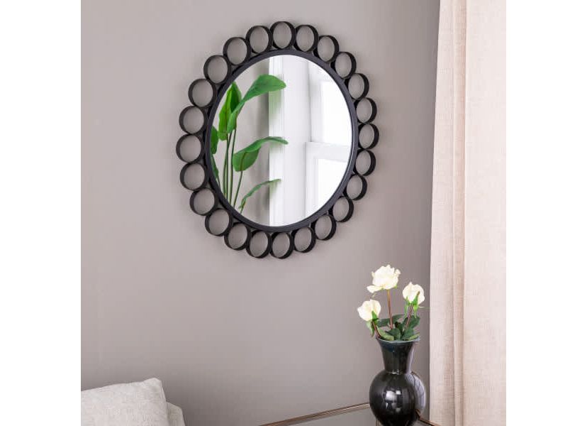 Abdella Round Decorative Mirror