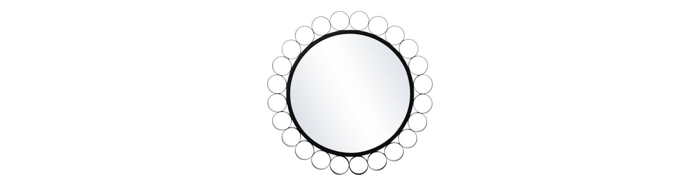 Abdella Round Decorative Mirror