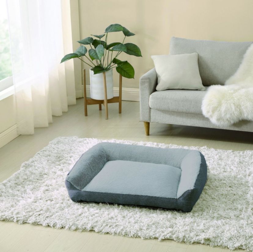 Sealy® Supportive Plush Pet Couch, Gray
