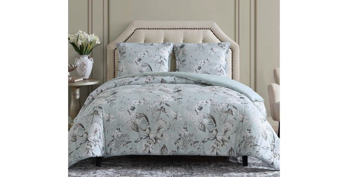 Highclere Castle English Garden Comforter & Sham set