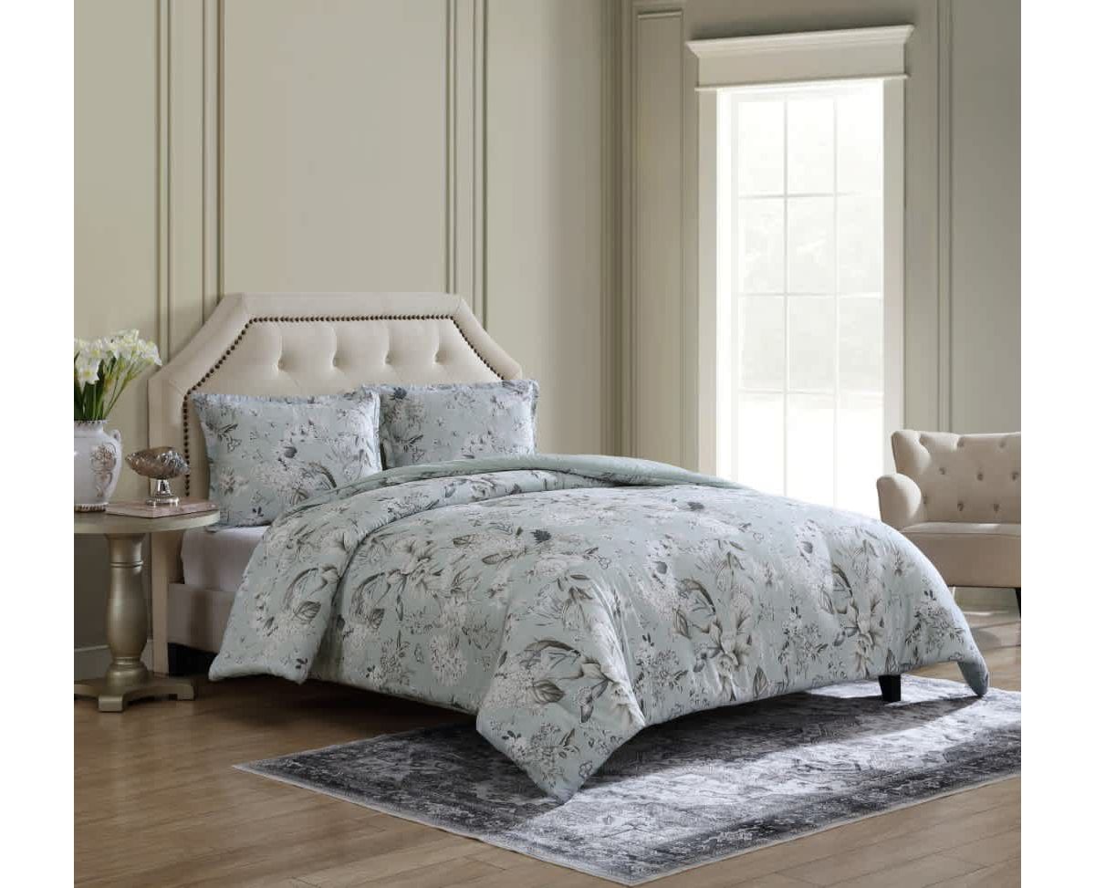Highclere Castle English Garden Comforter & Sham set